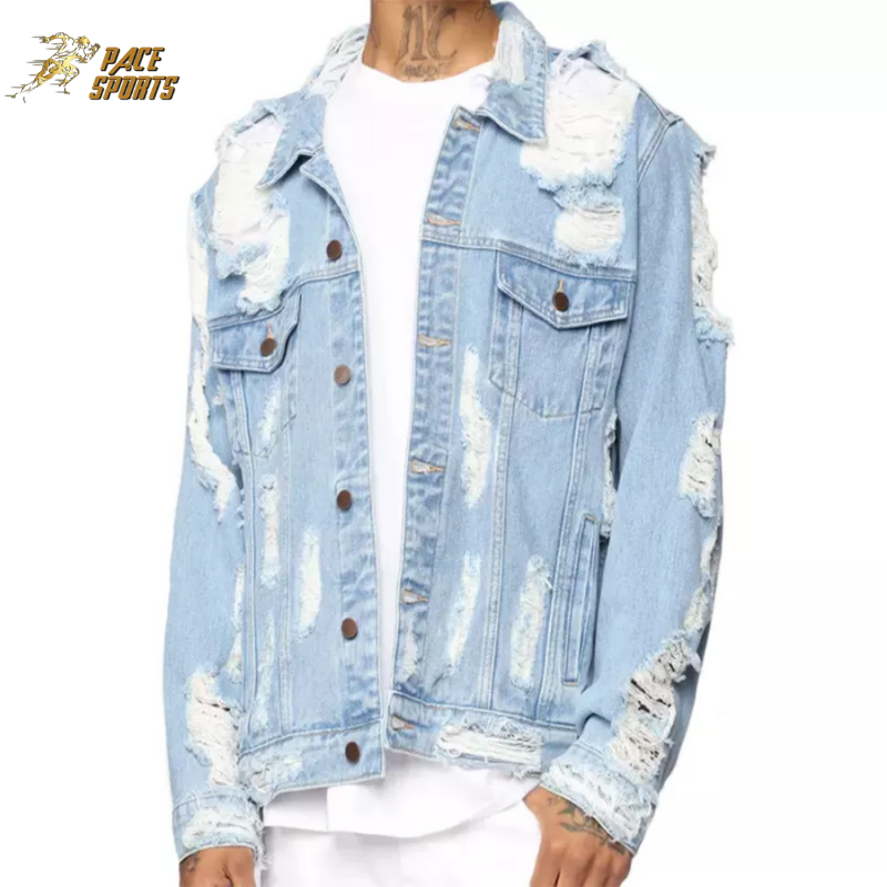 Wholesale Purple Custom High Quality Men Jean Jacket Outdoor Premium Quality Factory Manufacturing Denim Jackets