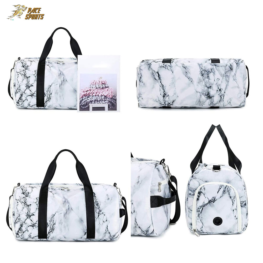 Custom Logo Fashion Large Capacity Weekender Sublimation Printed Travel Duffle Bag For Men Women