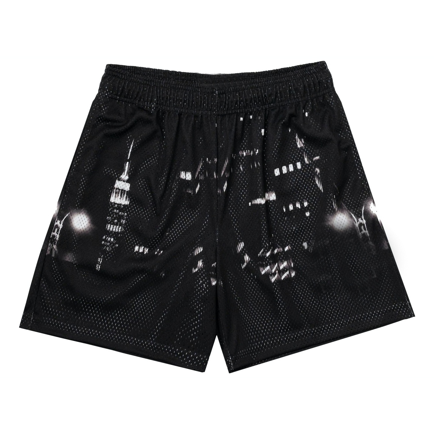 Forest Style Unisex Sublimation Mesh Shorts Shorts For Customized Sizing Logo Men Shorts