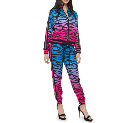 Customized Women Tracksuit Custom Made Women Jogging Suit Made in Pakistan Sublimation Women Tracksuits