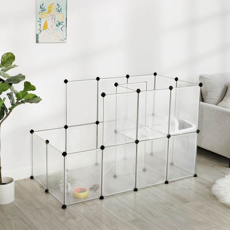 DIY low price Storage Shelves Black Metal Wire Cube Storage