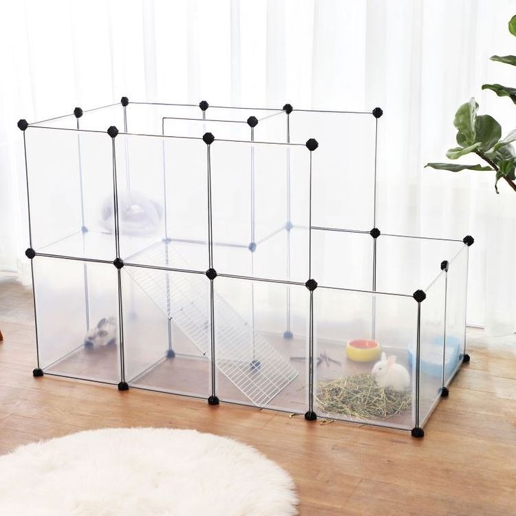 DIY low price Storage Shelves Black Metal Wire Cube Storage