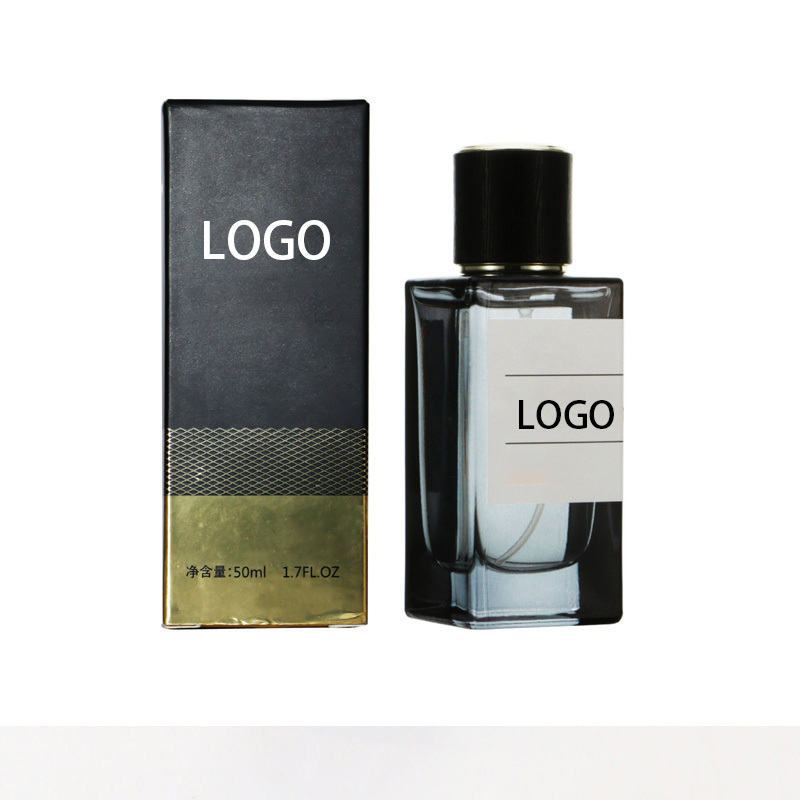 Wholesale 30Ml 50Ml 100Ml Square Transparent Blue Glass Bottle Bayonet Spray Perfume Sub Bottle