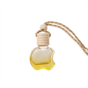 Five Thread Cover Apple Color Empty Bottle 10ML Perfume Essential Oil Car Pendant Indoor Fragrance Bottle