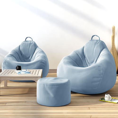 Skin-friendly raindrop shaped soft fabric chair sofa Bean Bag