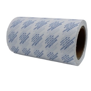 2023 Top Selling Food Packaging Coated Paper for Silica Gel Desiccant Packaging Custom silica gel desiccant wrapping paper rolls