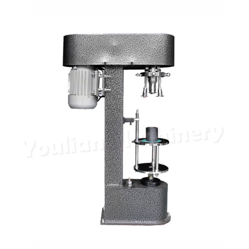 DK-50 Liquor Bottle Cap Locker Lid Sealing Capping Machine Olive Oil Whisky Metal Capper Locking Pressing Aluminum Electric 65