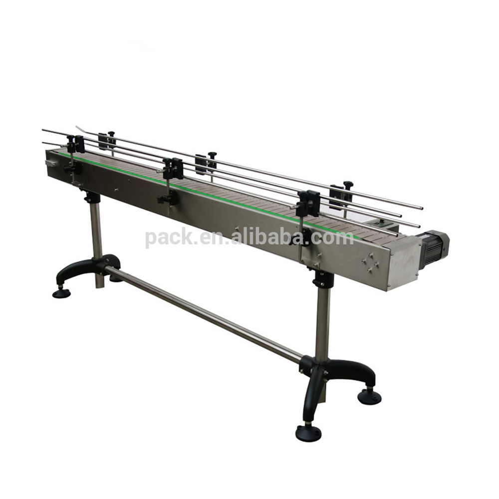 Customized Electric Multi-use Plastic Chain Belt Conveyor Machine for Bottles