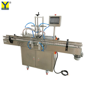 YT2T-2G Fully Automatic 2 Head Nozzles Drip-proof Liquid Soap Bottle Filling Machine