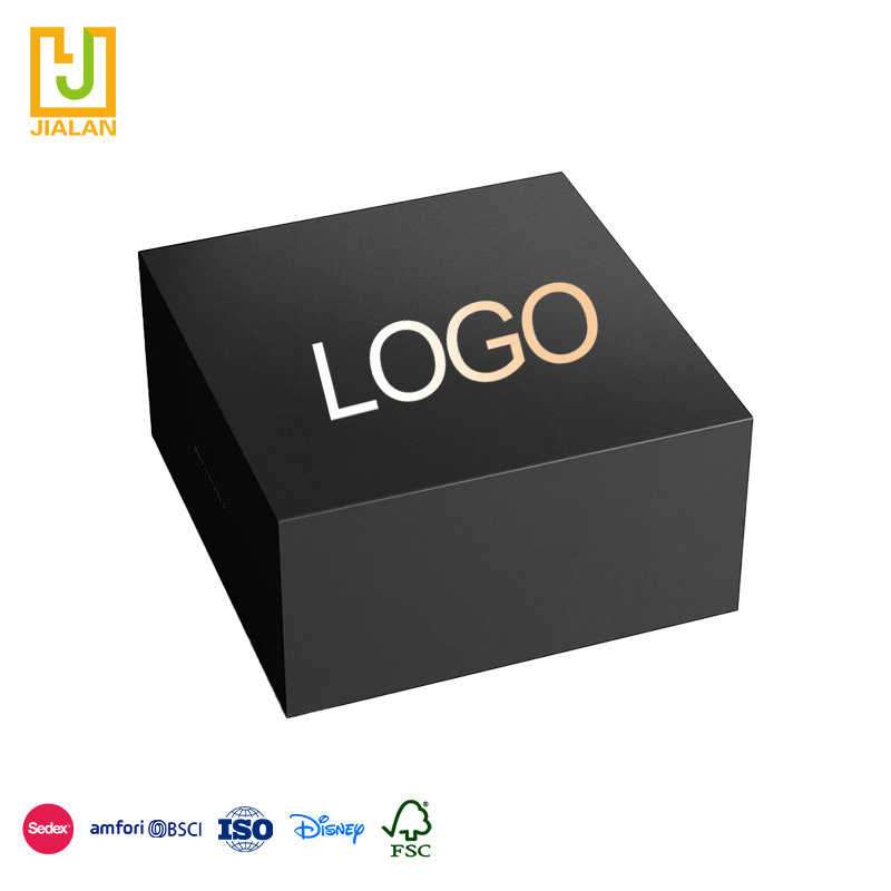 Custom HOT Luxury Magnetic Gift Box Packaging Ribbon Handle Folding  Magnetic Closure Gift Boxes