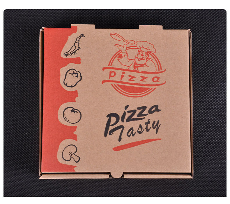 Wholesale Pizza Box Package Carton Supplier Custom Design Printed Packing Bulk Cheap Pizza Boxes With Your Own Logo