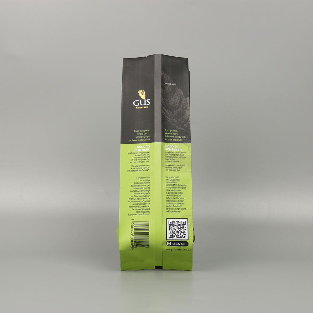 Resealable Lock Packing Wholesale One Way Valve Biodegradable Pouch Packaging Coffee Bags With Degassing Valve And Ziploc