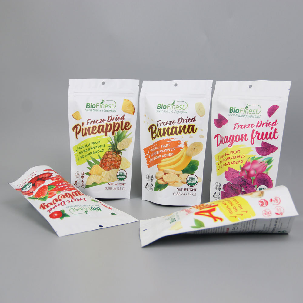 Plastic Dried Fruit Package Dry Food Pouch Packing Vacuum Packaging And Locking Wheel Packaged Snack Cashew Food Nut Bag