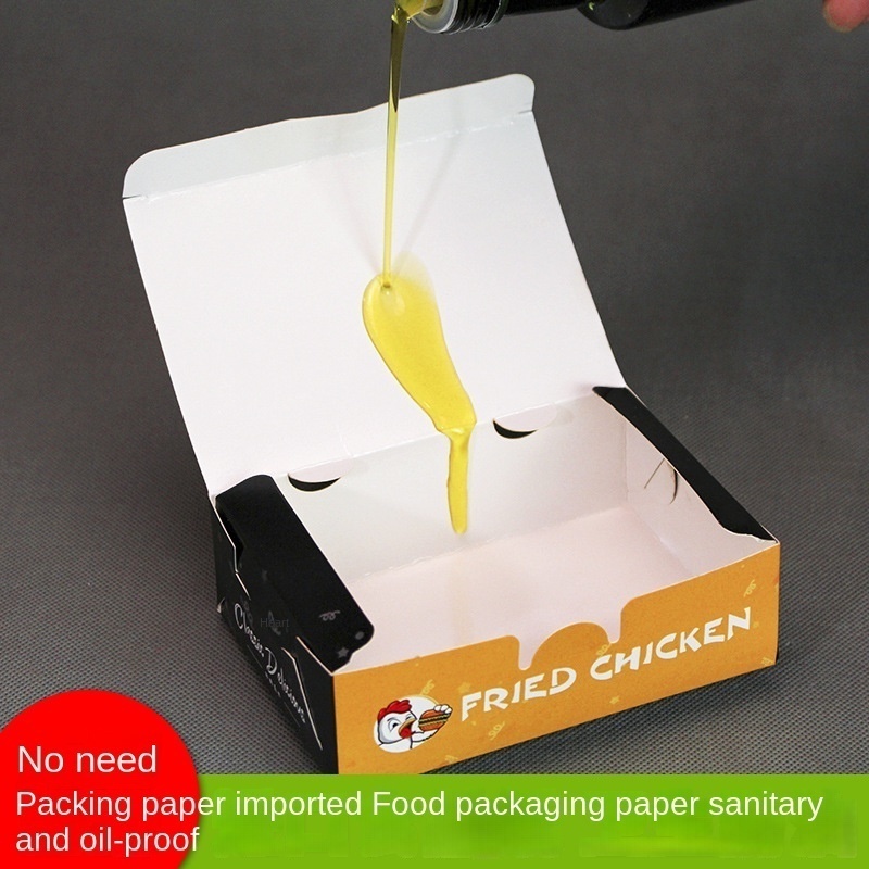 Paper Packaging  fried chicken packing box whole carton hamburger chops paper bag French fries ricePaper Boxes