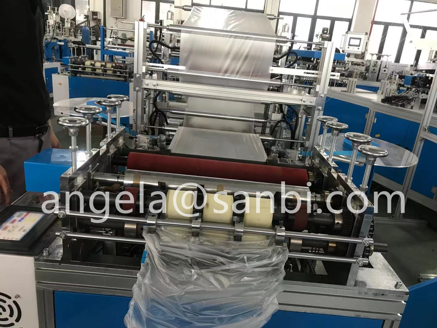 PE Sleeve Cover Making Machine