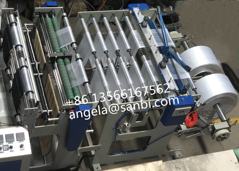 Automatic Plastic Polythene /PE /Poly  Shopping T shirt bag making machine Price