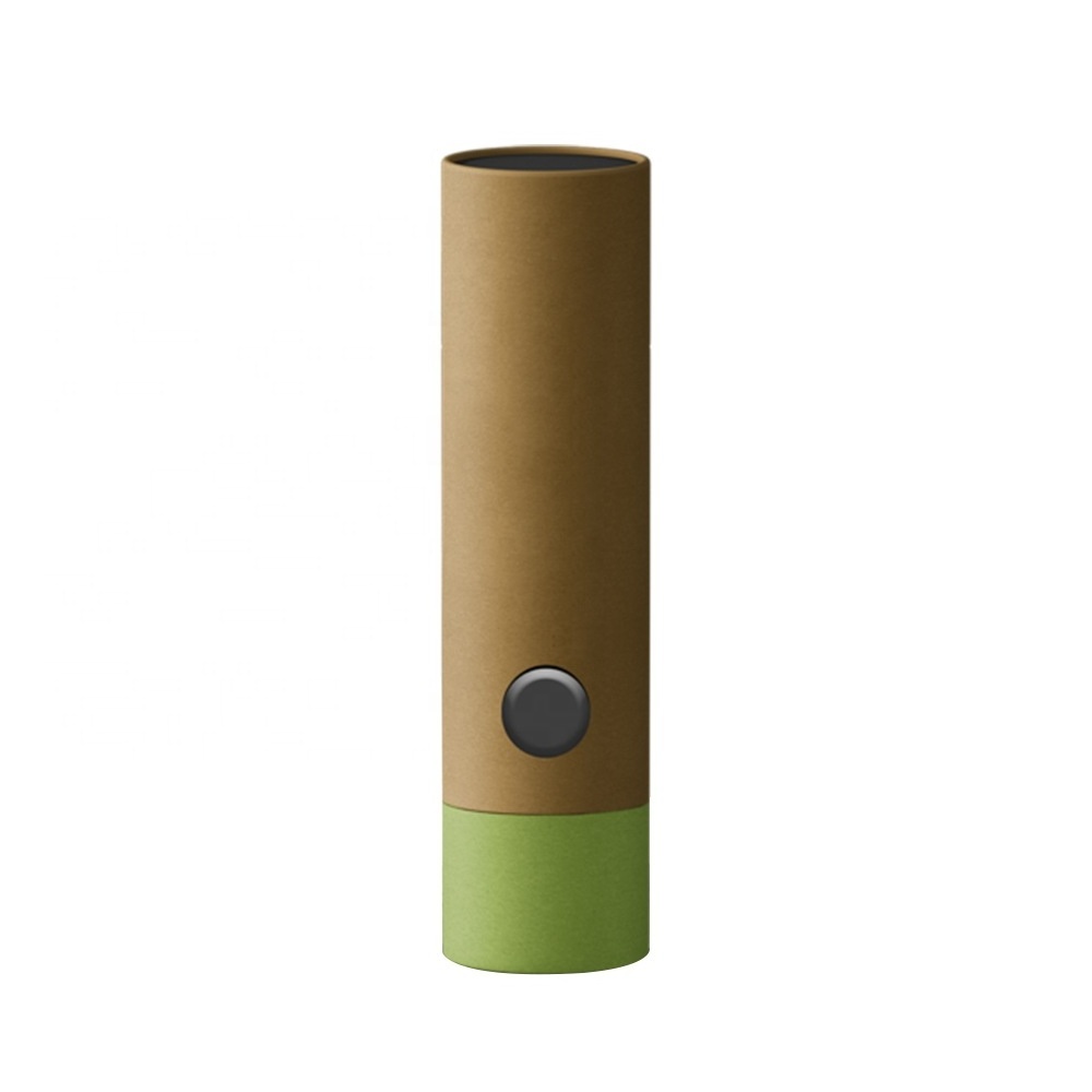 Custom biodegradable 0.5ml 1ml cart tube packaging child resistamt paper tube for the cartridge packaging