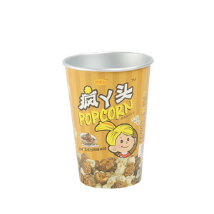 Customized Hot selling 32oz 64oz 85oz food packaging takeaway fried popcorn paper buckets cup