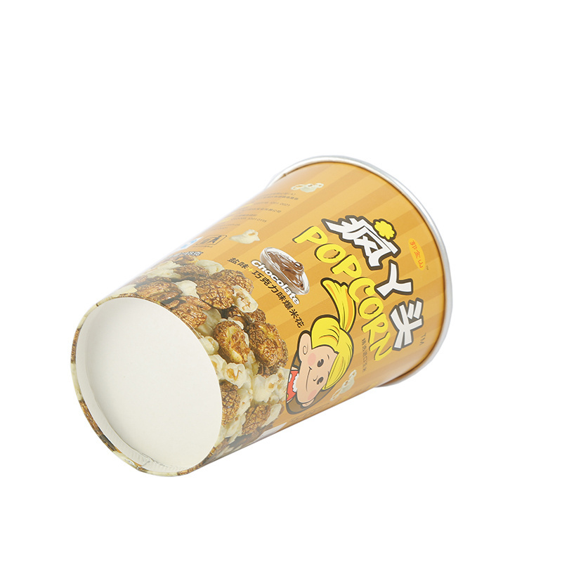 Customized Hot selling 32oz 64oz 85oz food packaging takeaway fried popcorn paper buckets cup