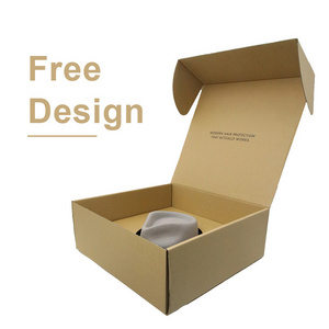 Custom unique paper box packaging shipping fedora hat boxes wholesale