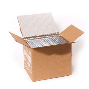 insulated food cooler packaging carton boxes for transporting frozen cold shipping chain insulation box paper thermal cardboard