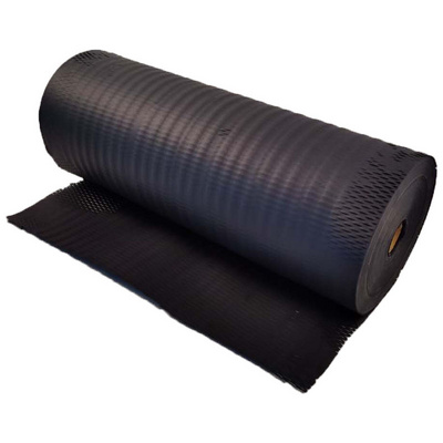 Recyclable 380mm*30m black Honeycomb Paper Wrapping  Kraft Paper Packaging Cushion Paper Sheet