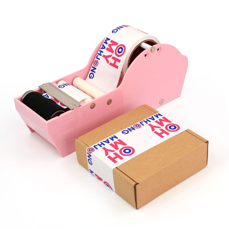 Customize Non Reinforced White Water Activated Kraft Paper Gummed Tape No Thread Tape For Carton Sealing