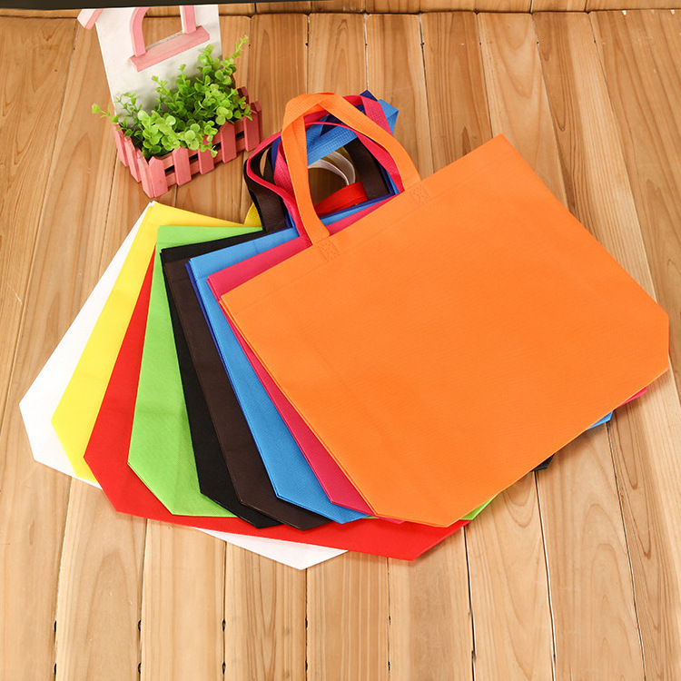 Wholesale Custom Personalized Non woven bag Promotional Reusable Cloth Shopping Tote Bags pp laminated non woven shopping bag