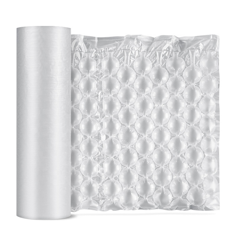 Express Shipping Packaging Using Protective Air Bubble Film Roll Cushion Packing Material