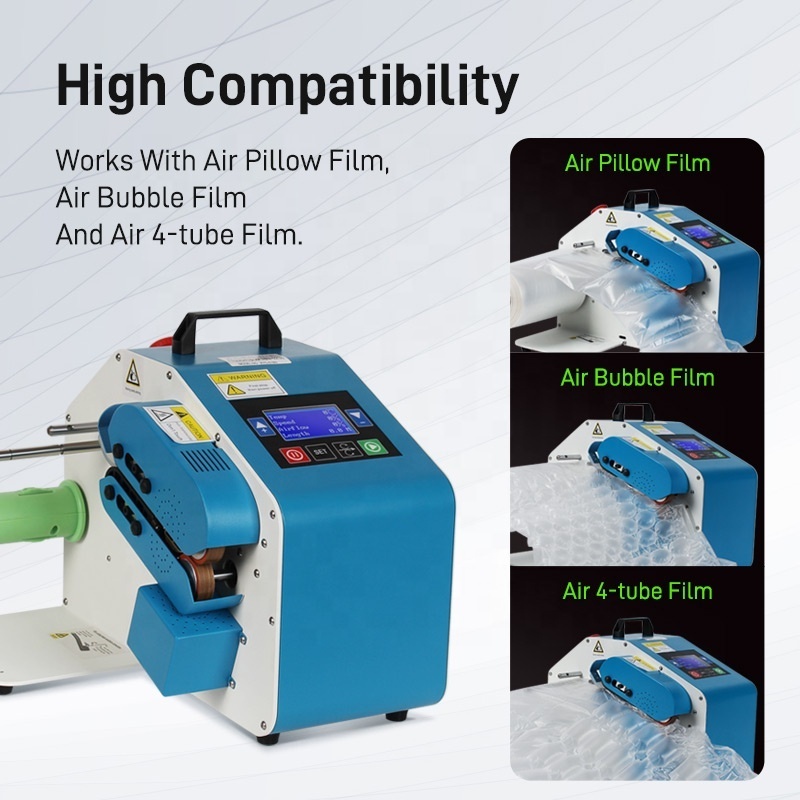 Industrial Heavy Duty Air Bubble Pillow Bag Film Machine Air Bubble Packaging Making Machine