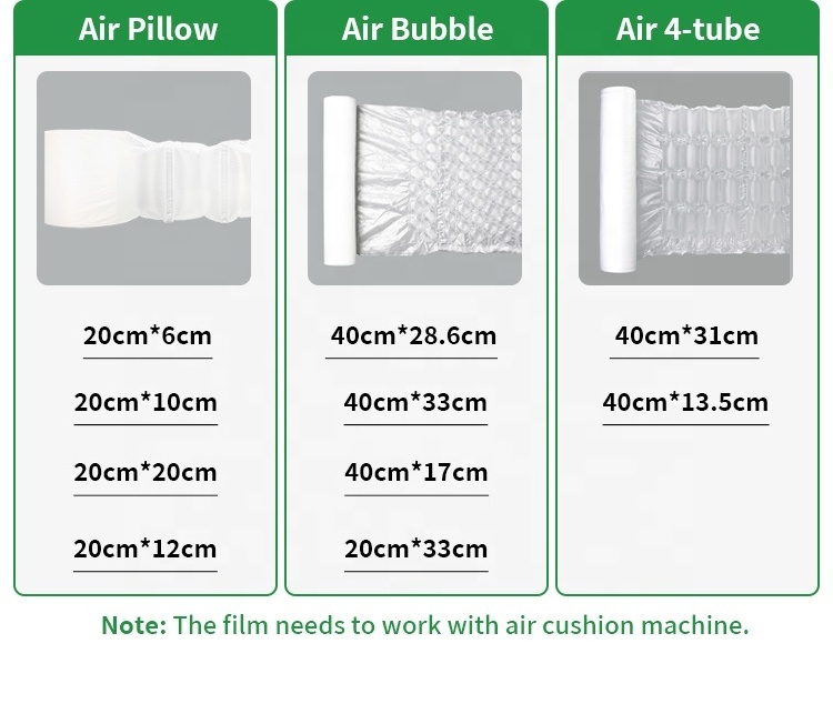 Industrial Heavy Duty Air Bubble Pillow Bag Film Machine Air Bubble Packaging Making Machine