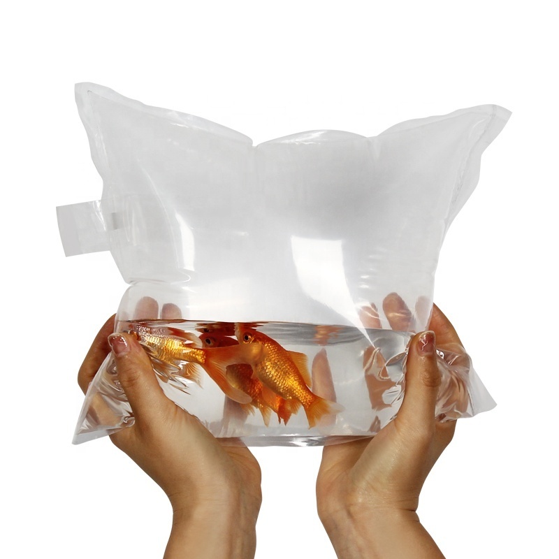 Inflatable Live Fish Shipping Oxygenation Bag For Aquarium Fish Transportation