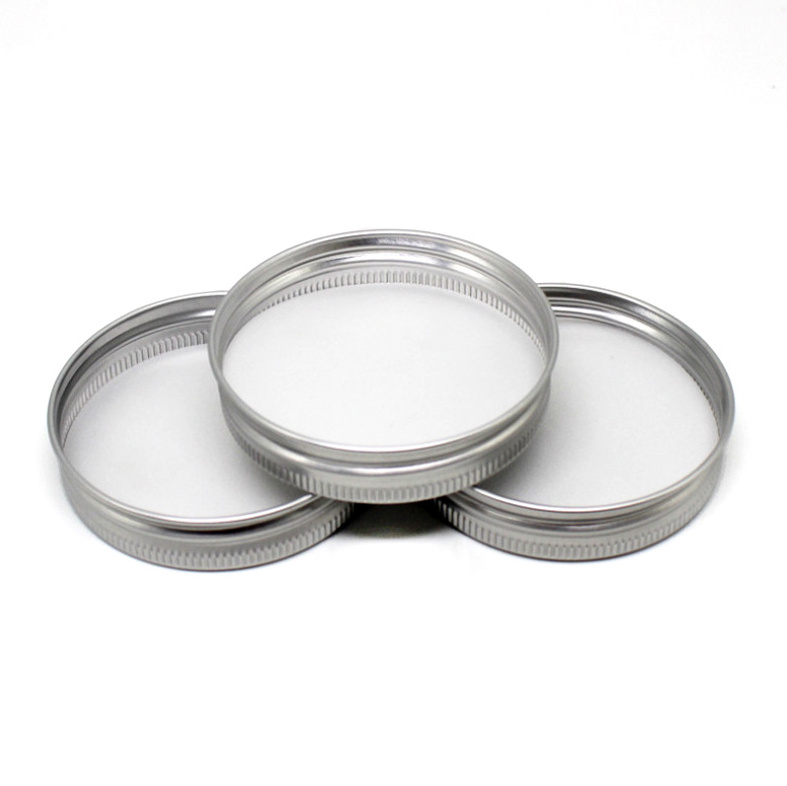 Body scrub Aluminum Cap 150mL 180mL 200mL 250mL 300mL 500mL 56mm 68mm 70mm 89mm 100mm Round Silver Cosmetic Lid aluminum lids