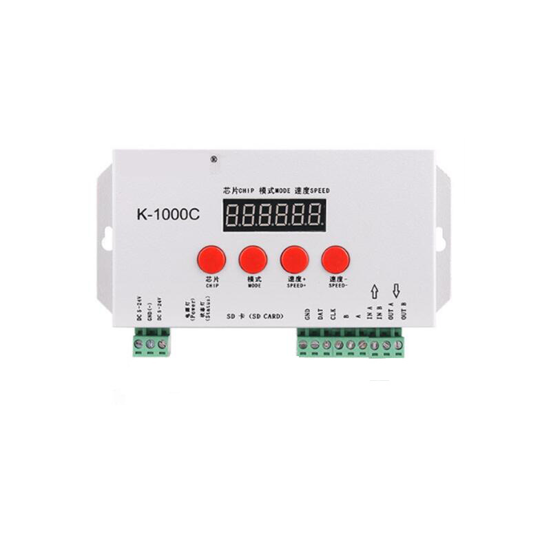 Pixel RGB LED  controller K-1000C LEDEDIT software control K1000C digital LED controller