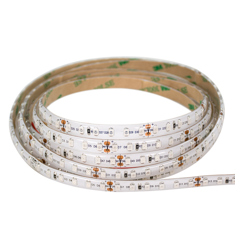 3 years warranty yellow color amber color 24V 9.6W 120LEDs/m 600LEDs/roll 3528 LED strip light