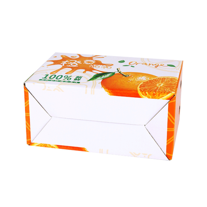 Whole custom tomato vegetable fruit carton box packing box with printing logo