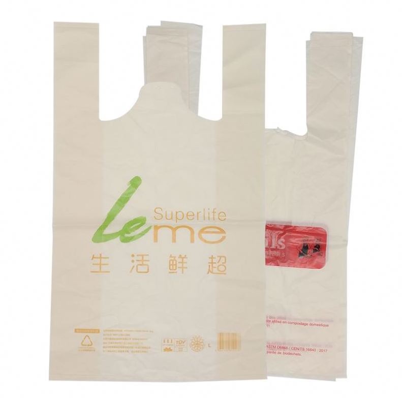 Recycle Packing Waterproof Carrier Personalized Cute Produce Poly Eco Friendly Packaging Bag Pouch