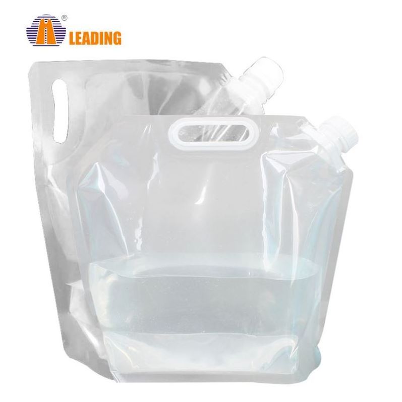 5 Gallon 3L Stand Up Collapsible Plastic Bottle Foldable Reusable Water Bags Pouch 5 10 Liter