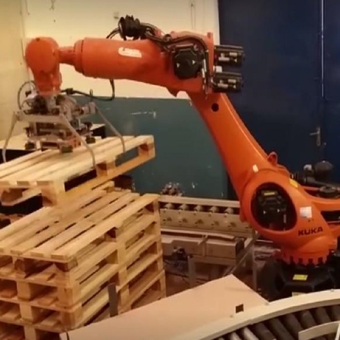 Automatic Wholesale Price Industrial Palletizer Palletizing KUKA KR120 R3200 Robots