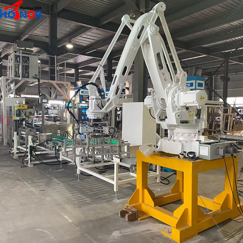 2024 New Design KUKA Industrial Pick Place Robot Arm Automatic Intelligence Pallet Stackers Palletizer Robot Arm Machine