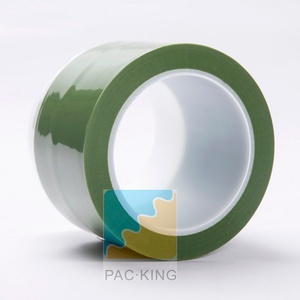 Green PET High Temperature Silicone Adhesive polyester Tape