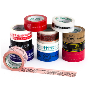 BOPP Packaging Printed Tape with Logo Clear Package Bopp Adhesive Tape Cinta Adhesiva de Embalaje Transparent