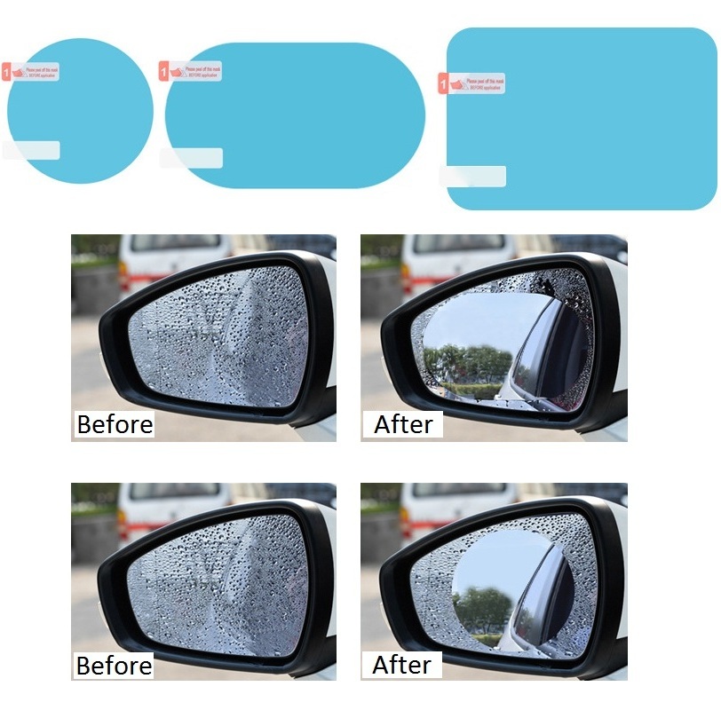 Layer anti rain anti-fog car rearview mirror film rool for all sizes car rearview mirror rain-proof film