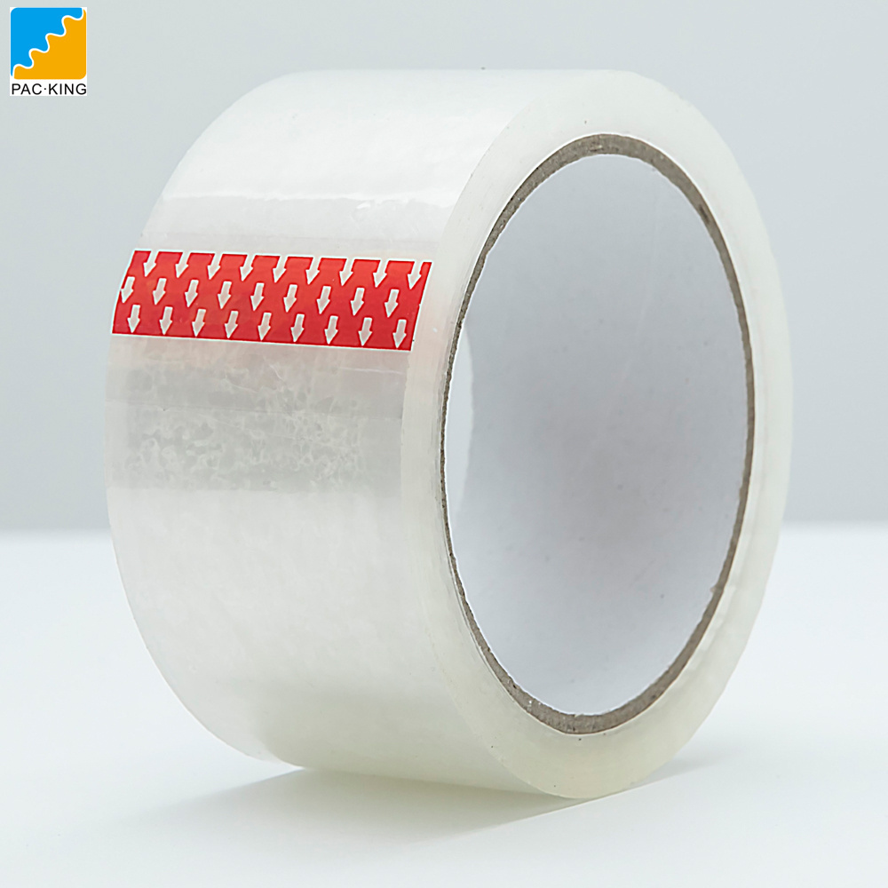 BOPP Packaging Printed Tape with Logo Clear Package Bopp Adhesive Tape Cinta Adhesiva de Embalaje Transparent