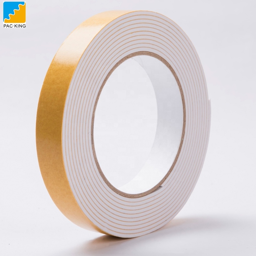 Industrial Automotive PE foam tape insulation heat resistant paste strip  self adhesive foam tape foam cushioning tape for car