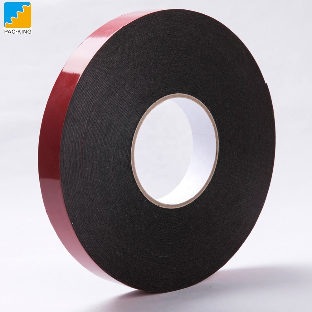 Industrial Automotive PE foam tape insulation heat resistant paste strip  self adhesive foam tape foam cushioning tape for car