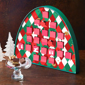 Advent Calendar 24 Day Empty natal calendar Sweets Desserts Kids Christmas Gift Candy Box Children Kids Chocolate Packaging