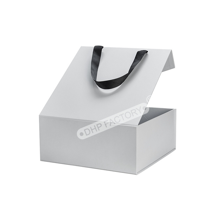 Custom Logo Foldable Christmas Printed Apparel Folding Collapsible Hat Gift Box For Costume Dress Pants Shoes Packaging