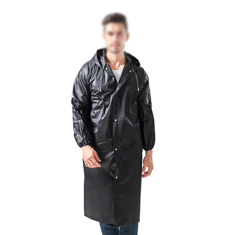 Disposable Eva Motorcycle Rain Coat Poncho Raincoat