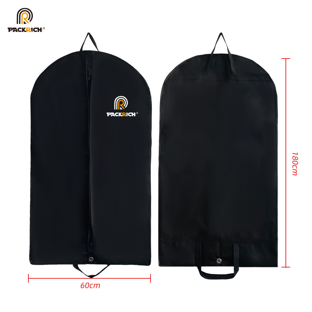 New Custom Luxury Cloth Dustproof Cover,Non Woven Garment Bag For Wedding Dress,Suit Dress Garment Dustproof Cover Bag